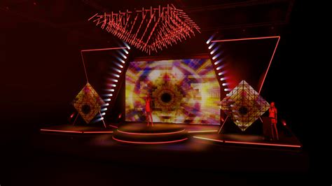 Musical Stage Design on Behance