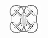 Drone Flying Sketches Sketch Coloring Page sketch template