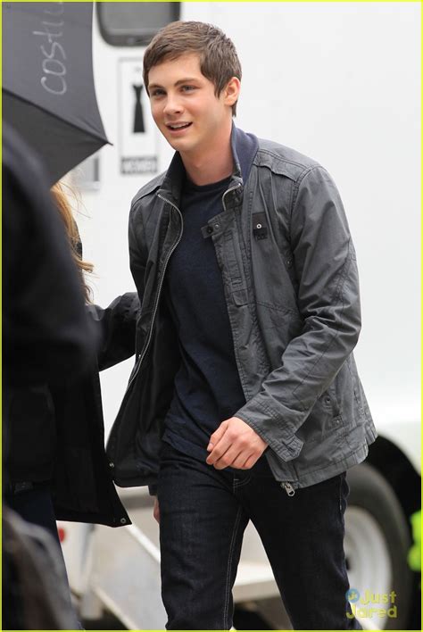 Logan Lerman: Funny Faces on 'Sea of Monsters' Set | Photo 469396 ...