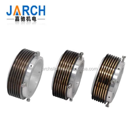 Separated Slip Ring Rotary Joint Electrical Connector Split Slip Ring ...