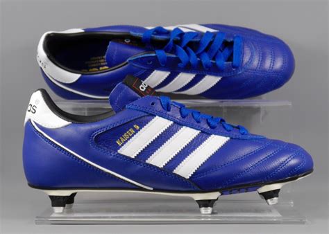 B34259 Adidas Kaiser 5 soft ground metal studs in Blue. | Football ...