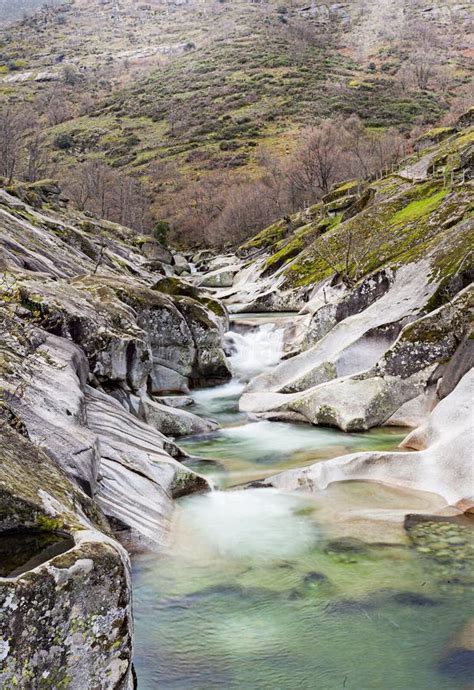 Garganta De Los Infierno, a Heavenly Place in the Jerte Valley. Stock Image - Image of river ...