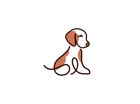 dog logo design by Genetypeco on Dribbble