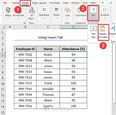 How to Edit Headers in Excel (6 Easy Methods) - ExcelDemy