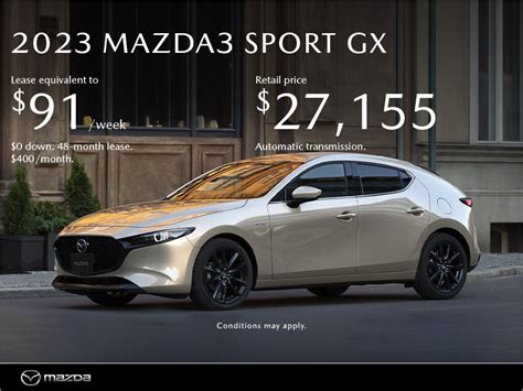 Get the 2023 Mazda3 Sport! | Mazda de Boucherville