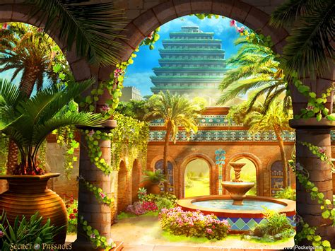 ArtStation - Hanging Garden of Babylon