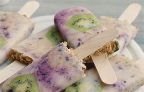 Actimel Breakfast Lollies Recipe | Recipes from Ocado