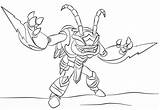 Skylanders Giants Swarm coloring Page  Free Printable Coloring Pages sketch template