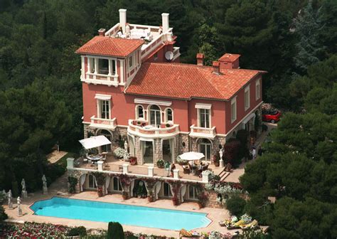 Elton John's 'yellow palace' in Nice where he's recovering from shock fall | HELLO!