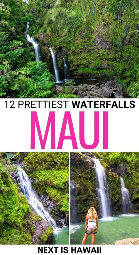 12 Prettiest Maui Waterfalls (+ Map) | Maui itinerary, Maui travel ...