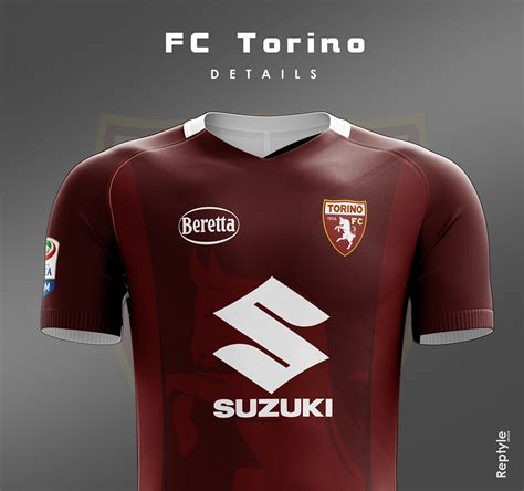 FC Torino soccer kit concept on Behance