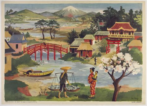 Japanese Village Painting at PaintingValley.com | Explore collection of ...