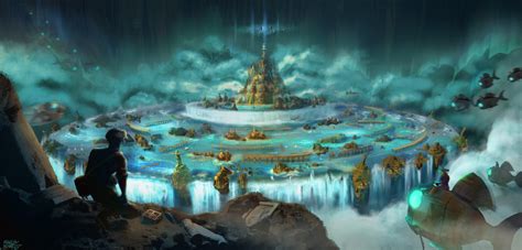 ArtStation - Atlantis: The Lost Empire - Concept Art, Marcel Santos | Peliculas animadas de ...