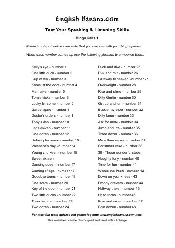 Bingo Calls Funny Printable - prntbl.concejomunicipaldechinu.gov.co