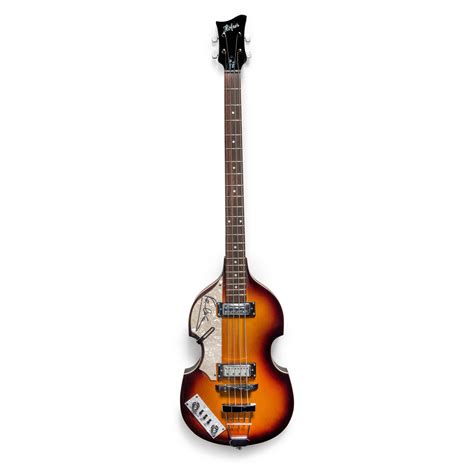 Paul McCartney | Höfner 500/1 Violin Bass, signed by McCartney | Rock & Roll | Books ...