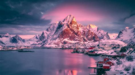 Lofoten Norway 1440P Resolution Wallpaper