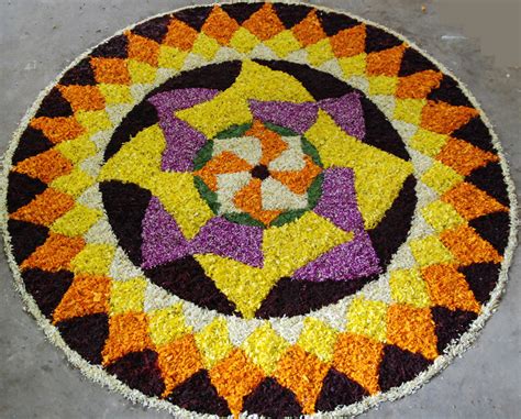 Onam Pookalam Designs and Wallpapers | God's Own Country - Kerala