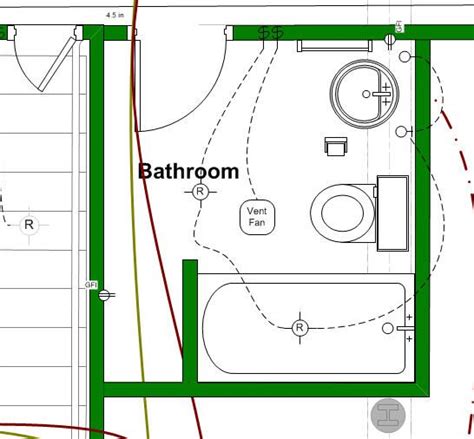 It helps to design your new bathroom layout before you remodel. | Basement bathroom design ...