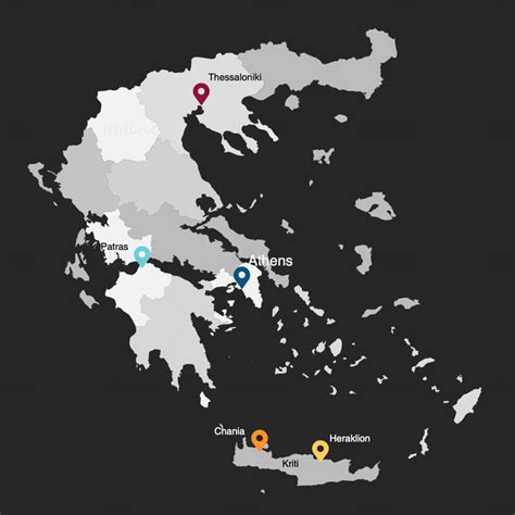 Greece Infographics Map editable PPT & Keynote