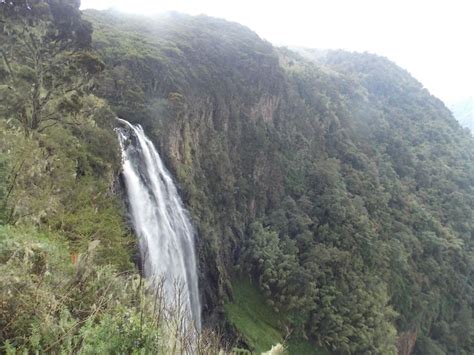 Karuru waterfall 2nd largest in Africa, in Aberdares national park, Nyeri #Kenya is a # ...