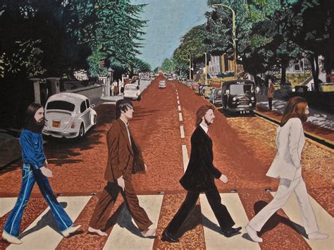 Beatles Abbey Road Painting at PaintingValley.com | Explore collection ...