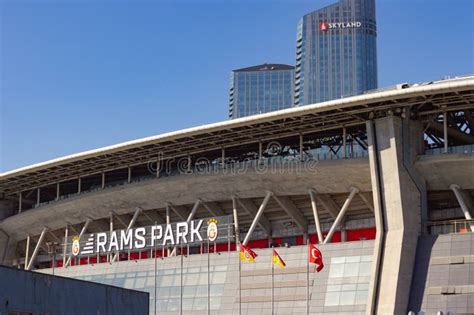 Rams Park Stadium Aka Galatasaray Stadium Editorial Stock Image - Image ...