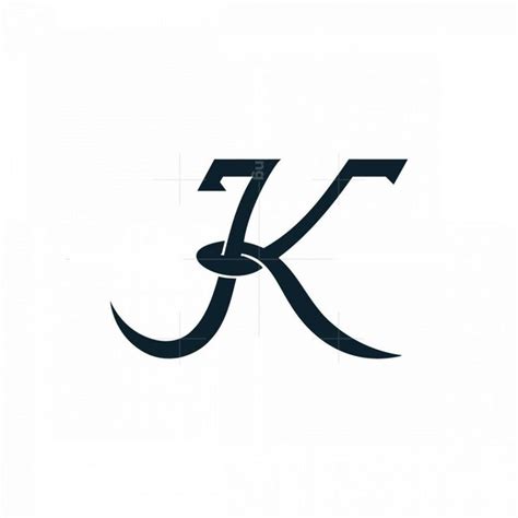 K Or JK Elegant Logo | Elegant logo, Elegant logo design, Name logo