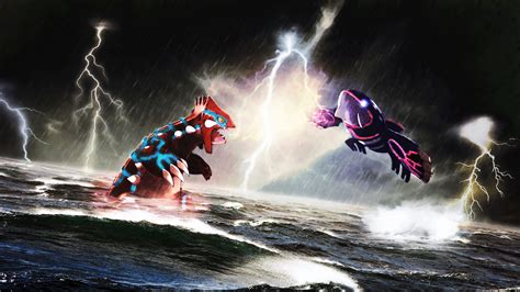 Groudon Vs Kyogre Wallpaper