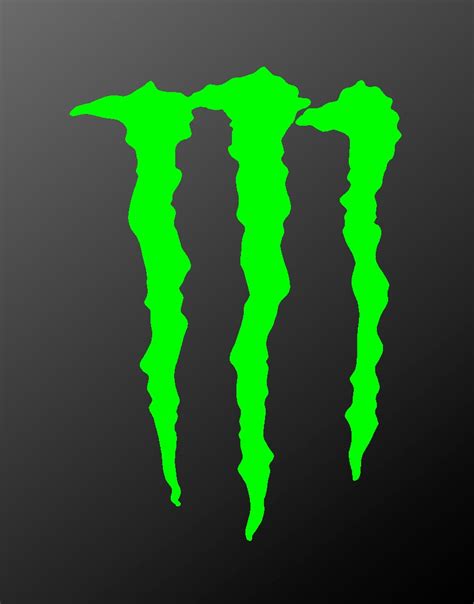 Monster Energy Vinyl Decal Claws Logo Sticker – Kandy Vinyl Shop