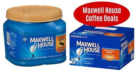 Maxwell® House Coupons November 2024 (NEW Coupons)