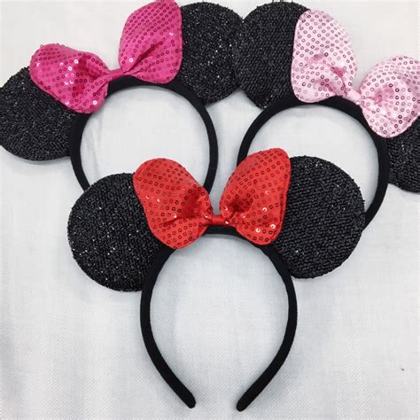 Sparkle minnie mouse ears headband / minnie inpried princess