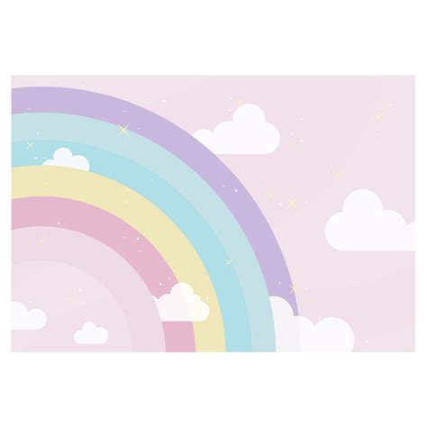 Rainbow Wallpaper for Kids’ Bedroom | Cliab