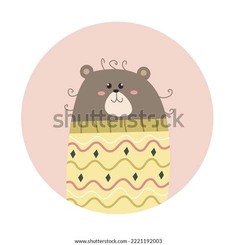 Cute Animal Cartoon Character Circle Shape Stock Vector (Royalty Free) 2221192003 | Shutterstock