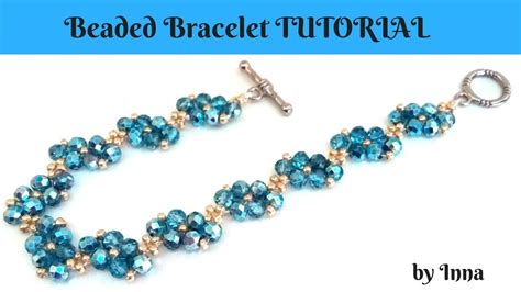 Beaded bracelet tutorial.