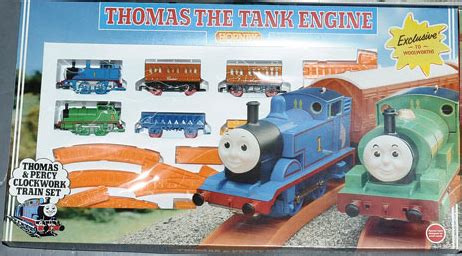 Image - HornbyThomasandPercyclockworktrainset.png | Hornby Thomas Wiki ...