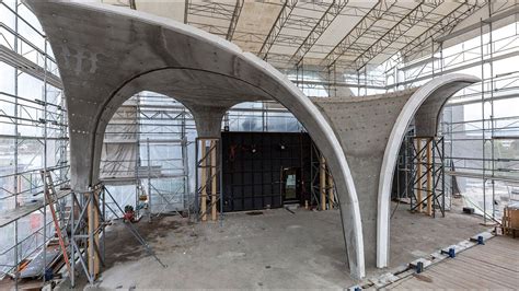 Doubly curved concrete roof complete | ETH Zurich