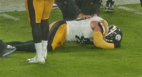 BREAKING: Steelers Star TJ Watt Goes Down With Leg Injury