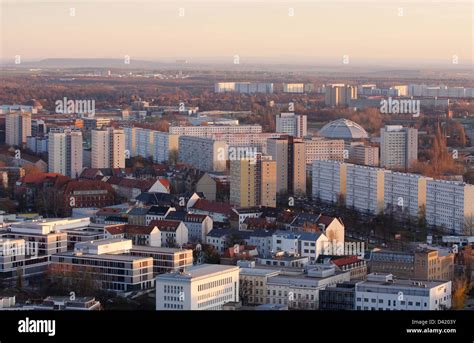 Leipzig, Germany, overview of Leipzig Stock Photo - Alamy