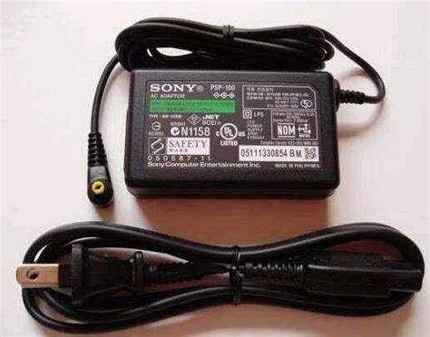 Sony PSP-100 PSP Game Device AC Adapter 5.0V 2.0A Completely recharges your PSP battery in two ...