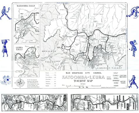 Tourist Map, Katoomba - Leura, Upper Blue Mountains, NSW A… | Flickr