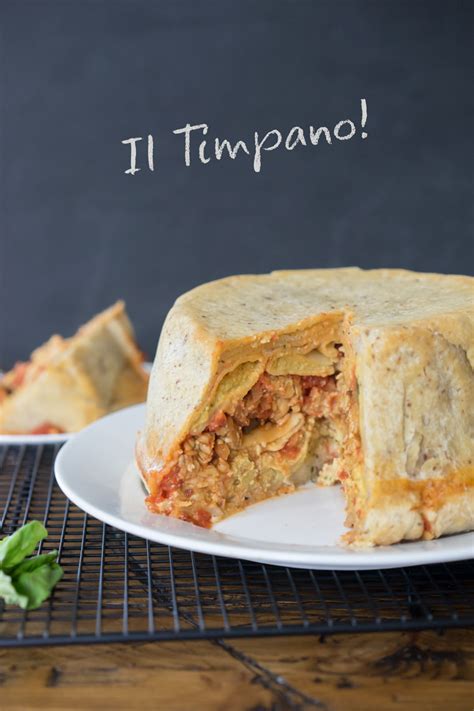 Vegan Timpano Recipe | One Ingredient Chef