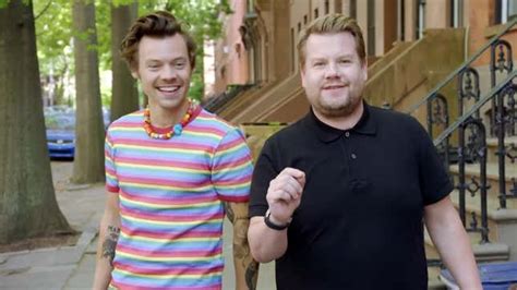 James Corden directs Harry Styles' low-budget "Daylight" video