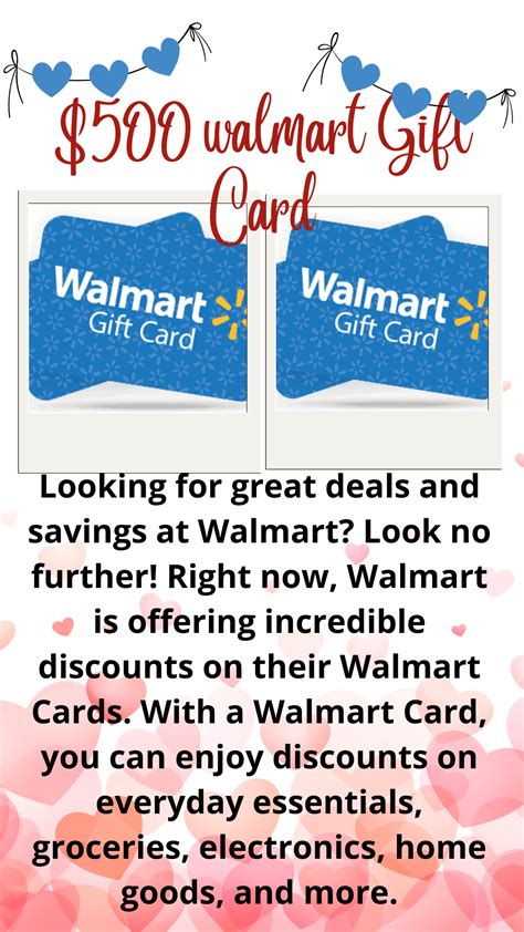 $500 walmart gift card in 2023 | Walmart gift cards, Walmart card, Everyday essentials products