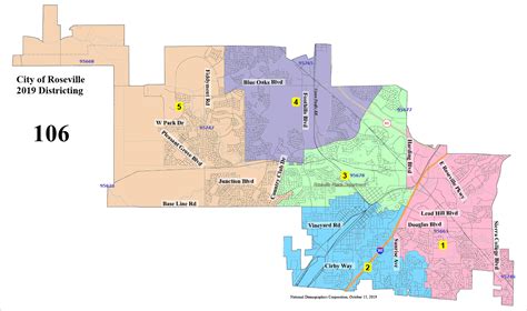 Roseville CA district election map protects current council ...