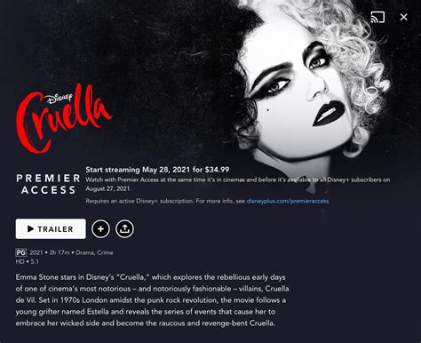 Cruella is Streaming tomorrow : r/DisneyPlus