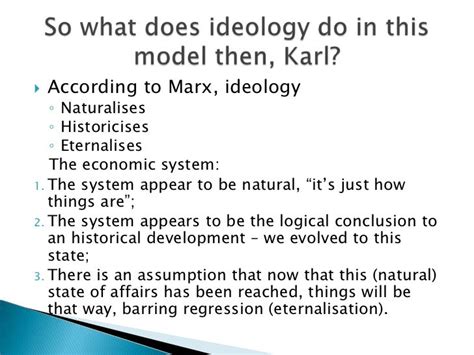 Exploring Media Theory Lecture 3 Ideology and Marxism