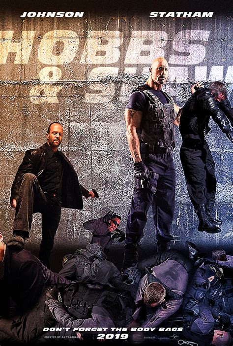 Hobbs and Shaw poster by EJTangonan on DeviantArt