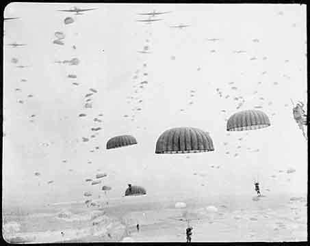 Jumpers ready themselves for 70th anniversary of D-Day landings