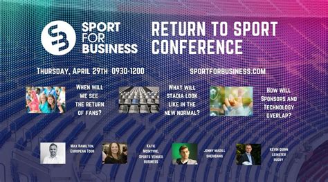 Return to Sport Conference - Sport for Business