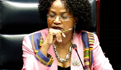 National Assembly Speaker Baleka Mbete Heeds Zuma's Advice